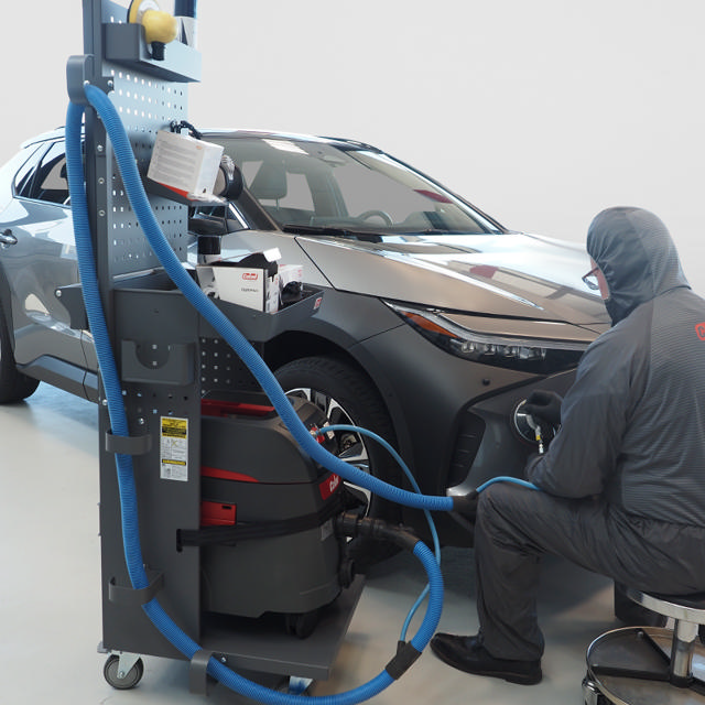 Perforated Back Panel - Sanding Trolley Small