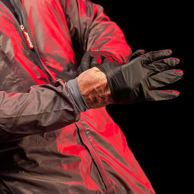 Disposable Nitrile Gloves Black 400 gloves