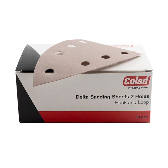 Delta Sanding Sheets 7 Holes Hook and Loop 