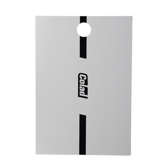 Spray Sample Cards - White