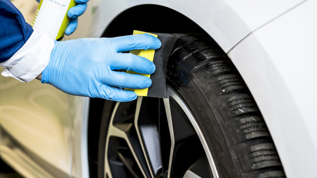 BTS 12 - Black tyre gel applicator sponges - 12p.