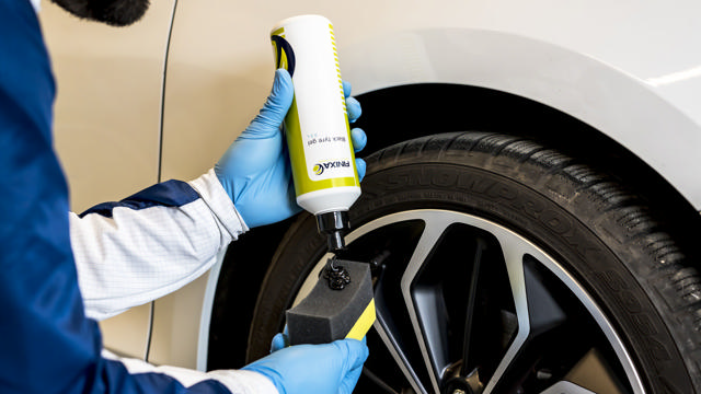 BTS 12 - Black tyre gel applicator sponges - 12p.