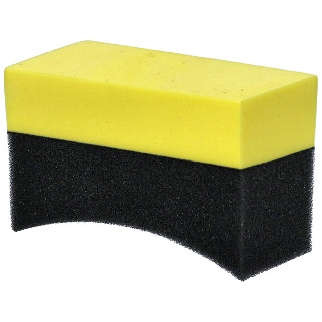 BTS 12 - Black tyre gel applicator sponges - 12p.