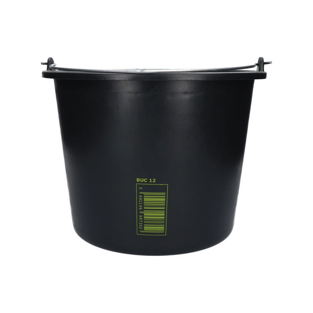 BUC 12 - Bucket with spout - black 12l