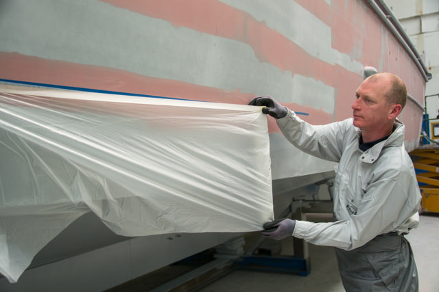 DAE 260 - Pre-taped masking film 260cm x 25m, 12p.