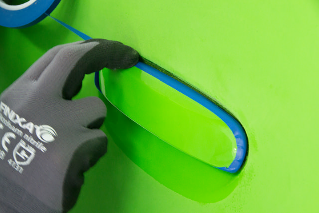 FOL 325M - Fine line tape blue 25mm x 55m 5p.