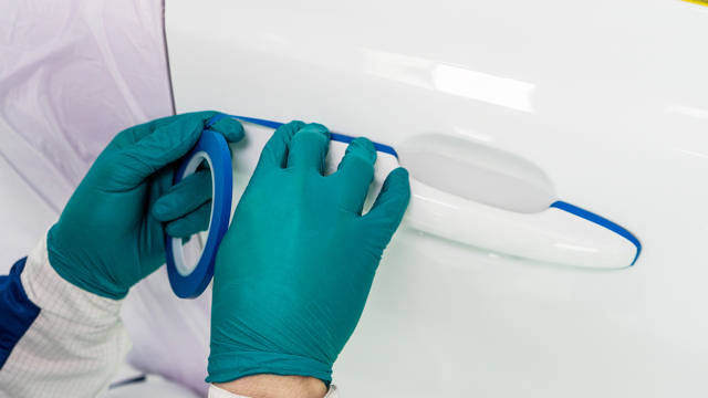 FOL 325M - Fine line tape blue 25mm x 55m 5p.