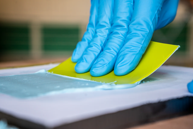 GAP 31 - Polyester putty UL Azure 1kg + hardener - ultra light