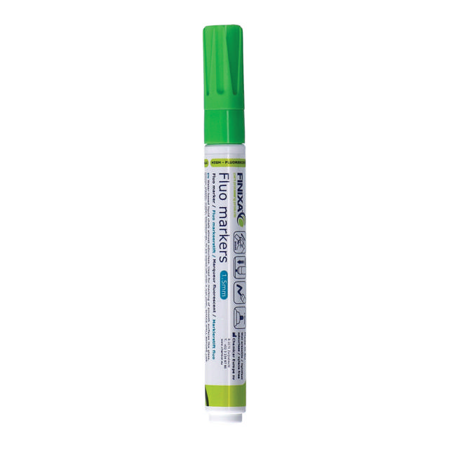 MAR 11 - Fluo marker green 12 p. fine 1.5mm