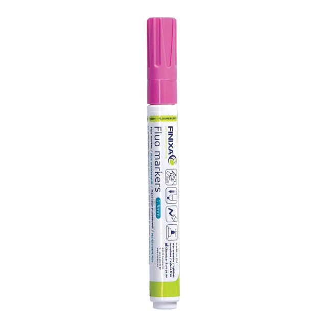 MAR 11 - Fluo marker green 12 p. fine 1.5mm