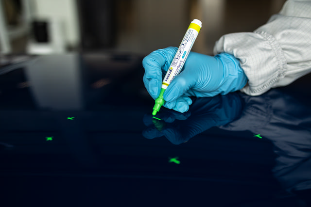 MAR 11 - Fluo marker green 12 p. fine 1.5mm