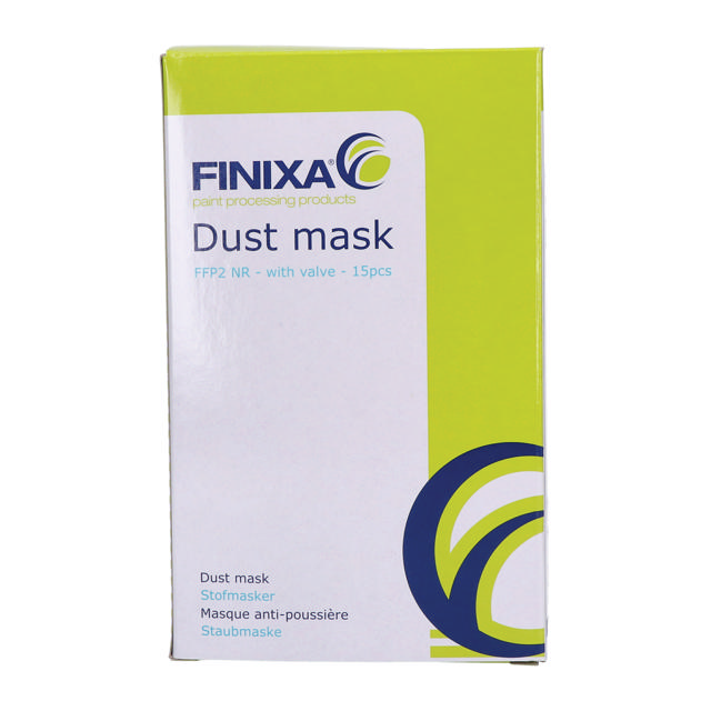 MAS 12 - Dust mask P2 with valve - 15p.