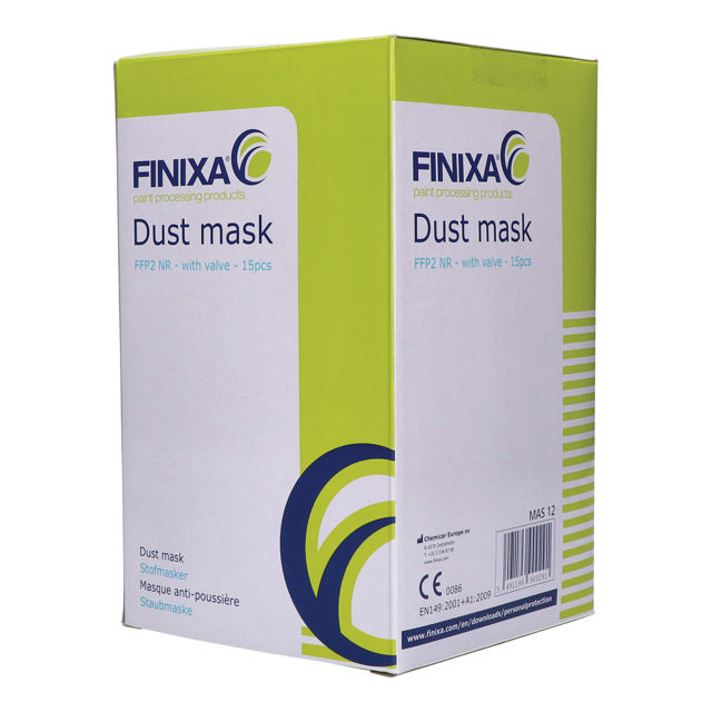 MAS 12 - Dust mask P2 with valve - 15p.