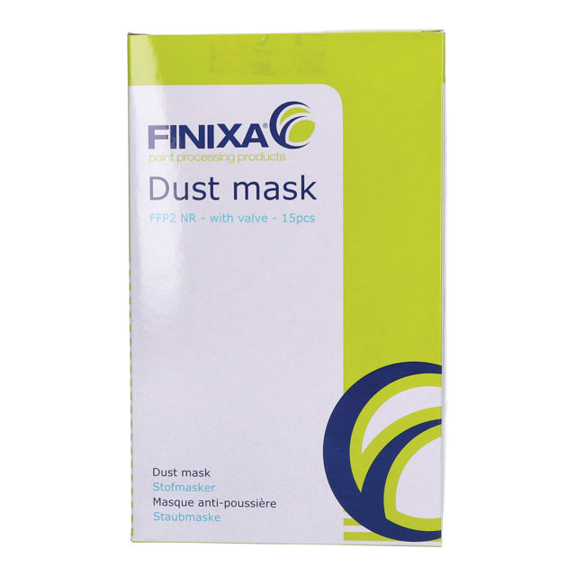MAS 12 - Dust mask P2 with valve - 15p.