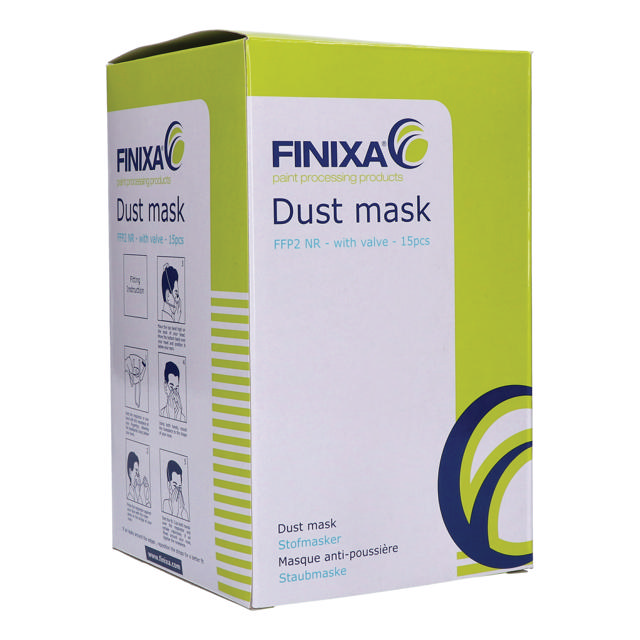 MAS 12 - Dust mask P2 with valve - 15p.