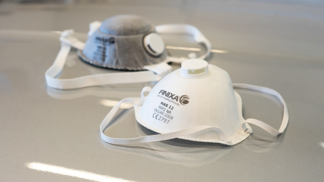 MAS 12 - Dust mask P2 with valve - 15p.