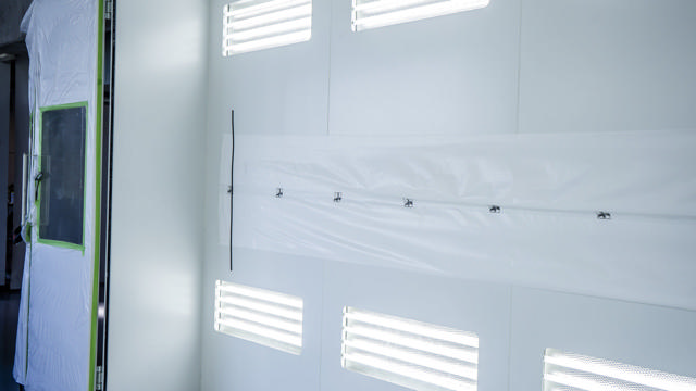 PLA 32 - Plastic for spray booth 15µm 260cm x 100m