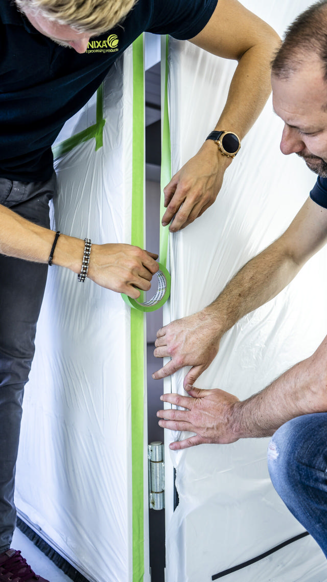 PLA 32 - Plastic for spray booth 15µm 260cm x 100m