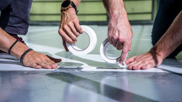 CPT 50 - Cabin protect tape white 50mm x 50m 24 rolls