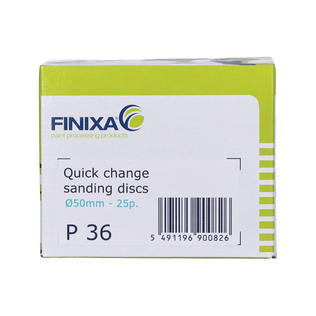 QCD 7550 - Quick change sanding disc Ø75mm P50 25p.