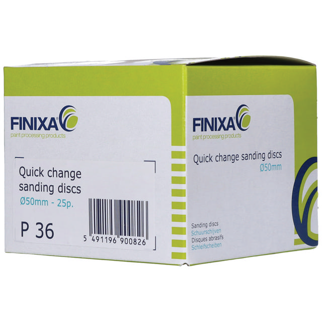 QCD 7550 - Quick change sanding disc Ø75mm P50 25p.