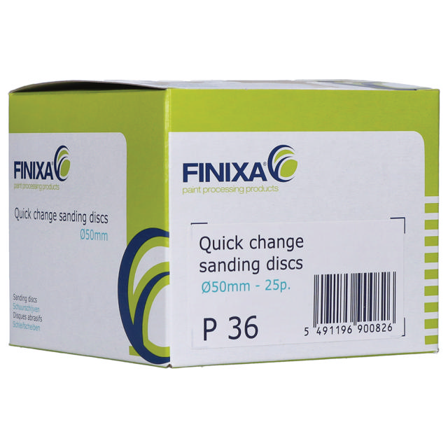 QCD 7550 - Quick change sanding disc Ø75mm P50 25p.