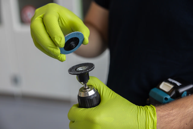 QCD 7550 - Quick change sanding disc Ø75mm P50 25p.