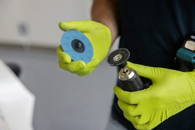 QCD 7550 - Quick change sanding disc Ø75mm P50 25p.