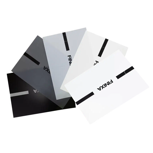 SSC 01 - Spray sample card - white - 250p.