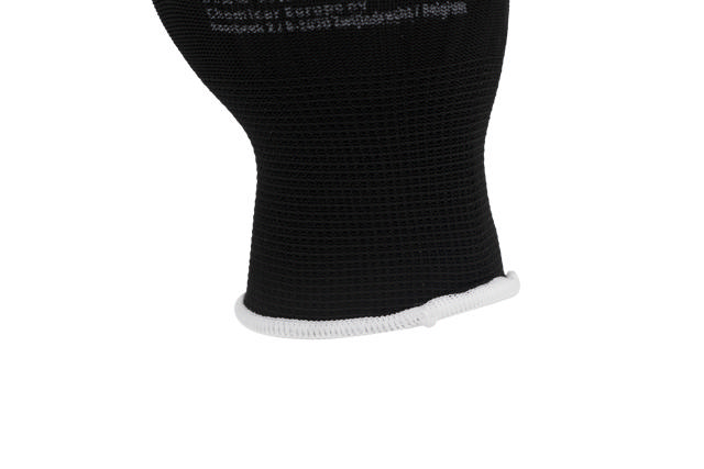 GLL 08B - Assembly gloves PU black - M 12 pairs