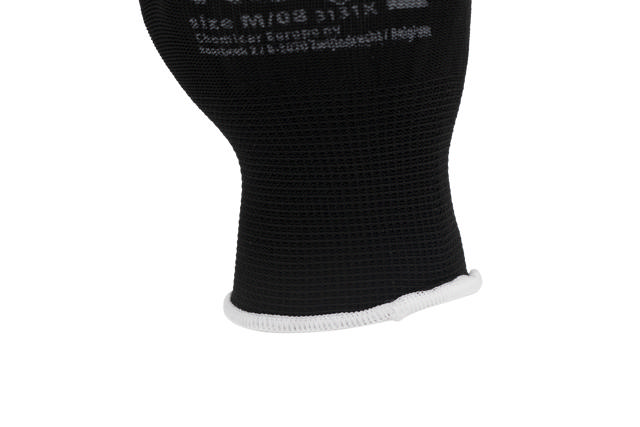 GLL 08B - Assembly gloves PU black - M 12 pairs