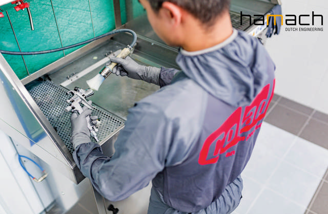 Collect sanding dust with Hamach dust extraction systems tailored to applicable ATEX regulations