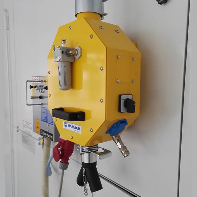 TEAM chose Hamach Central Dust Exctraction TQ 7000 in cooperation with Blowtherm.