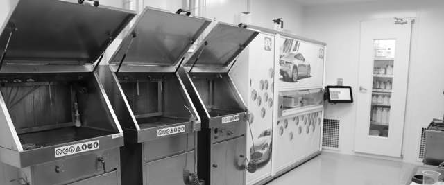 multifunctional central dust extraction for ASN Autoschade Zijdepark